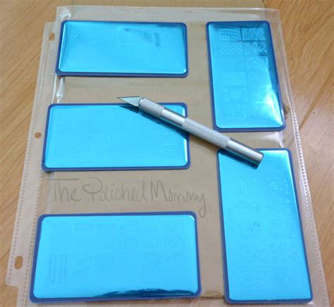 Diy Stamping Plate Case The Polished Mommy