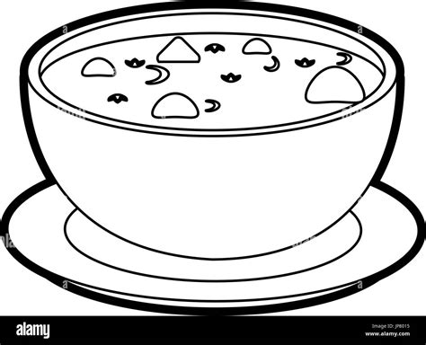 Hot Soup Bowl Icon Stock Vector Image And Art Alamy
