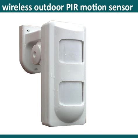 Wireless Outdoor Pet Friendly Waterproof Pir Sensor Battery Motion