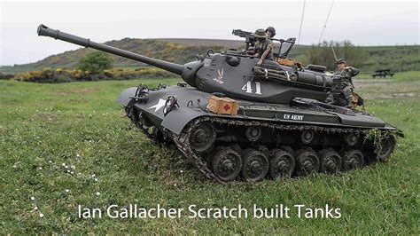 M47 Start Up 16 Scale Scratch Built Tank Youtube