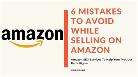 6 Stupid Mistakes To Avoid While Selling On Amazon Increase Your Sales