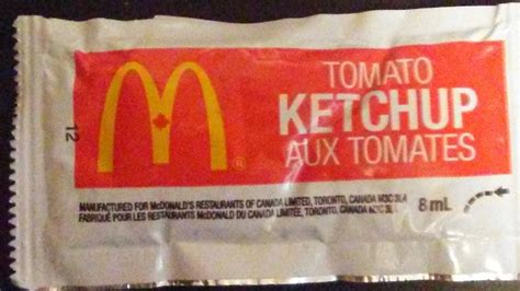 Mcdonalds Ketchup Packet