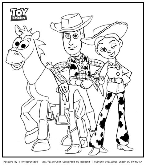 Woody Toy Story Coloring