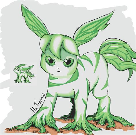 Beta Leafeon Folder Placement By The Eevee Kingdom On Deviantart