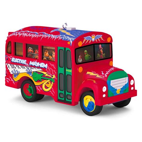 2016 Electric Mayhem Bus The Muppets Hallmark Keepsake Ornament