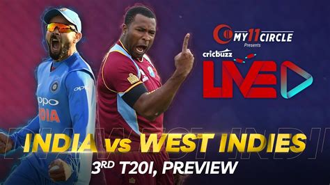 India Vs West Indies 3rd T20i Preview Youtube