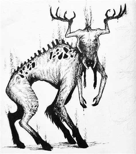 Dark Creatures Forest Creatures Fantasy Creatures Art Mythical Creatures Art Creature