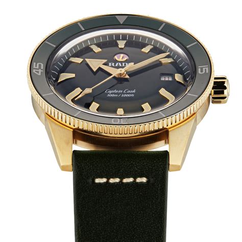 Rado Captain Cook Automatic Bronze Mens Watch R32504315 Mayors