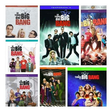 La Teoria Del Big Bang Paquete Temporadas 1 2 3 4 5 6 7 Dvd 1699