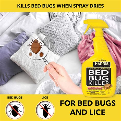 Harris Home Pest Control Bed Bug Killer 32 Floz Pf Harris