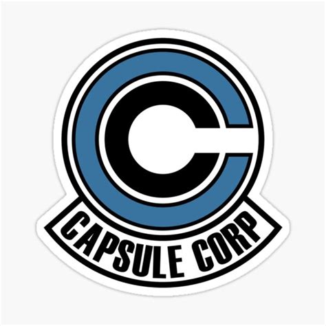 Capsule Corp Sticker By Blvckgvmi Redbubble