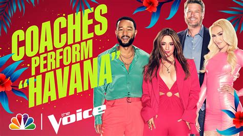 Watch The Voice Web Exclusive Camila John Gwen And Blake Perform