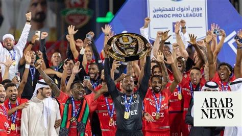 Uae Pro League Champions Shabab Al Ahli Sign Off With Win Dibba Relegated