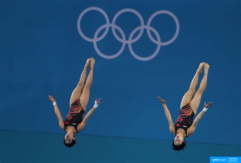 It will be one of four aquatic sports at t. Chinese diving at the Aquatic Centre at Olympic Park | TIM ...
