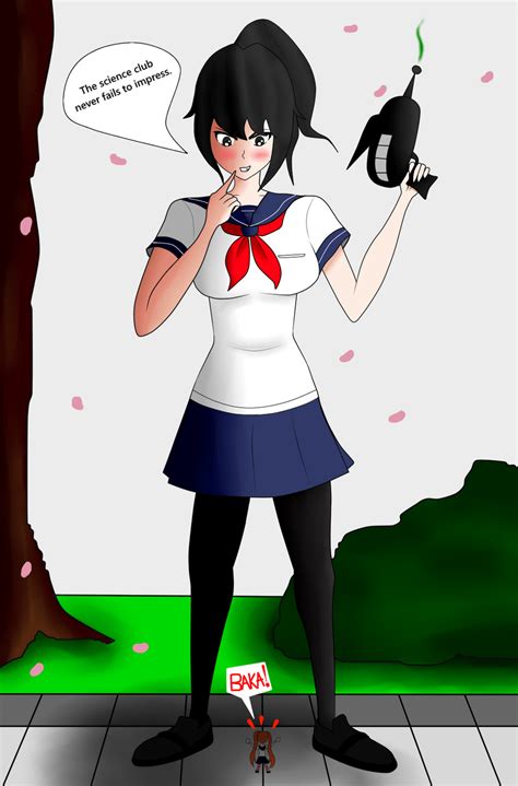 Yandere Chan Discovers The Shrink Ray By Artistic Allen On Deviantart
