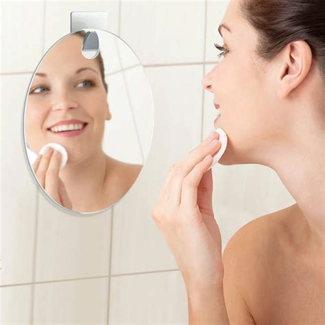 Fogless Shaving Shower Mirror Highest Rated Incl Hook Bathroom Anti Fog In Makeup Mirrors From