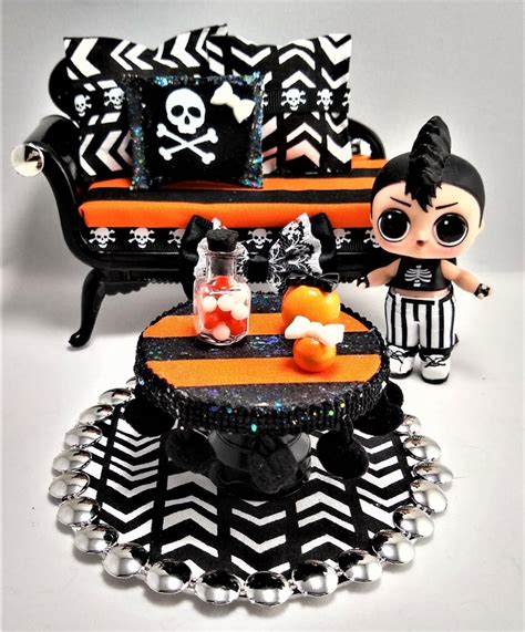 You Can Get Your Child Halloween Themed Doll Furniture That Turns Their