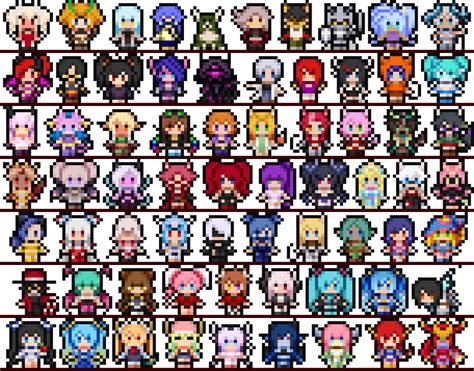 16x16 Sprites By Nanouw On Deviantart Pixel Art Characters Pixel Art