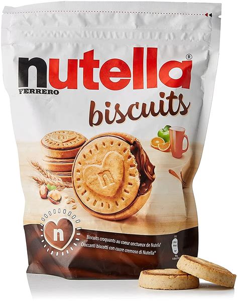 Amazon Com Nutella Sandwich Biscuits 304g Resealable Pouch 1 Pack