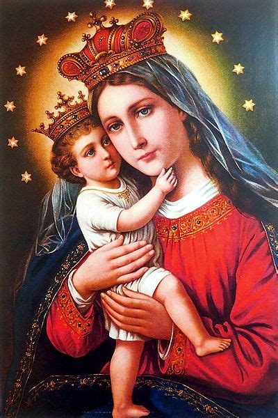 Now the birth of jesus christ was on this wise: Mother Mary and Baby Jesus - Poster