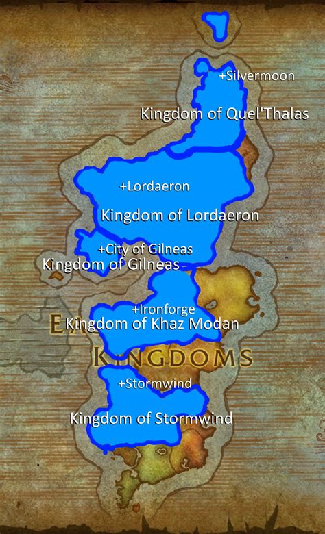 Kingdoms Of The Eastern Kingdoms Rwow