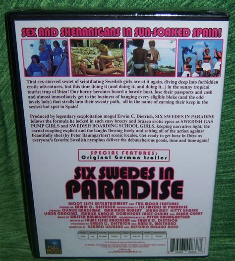 NEW FULL MOON FEATURES SIX SWEDES IN PARADISE SEXY MOVIE CULT COMEDY DVD EBay