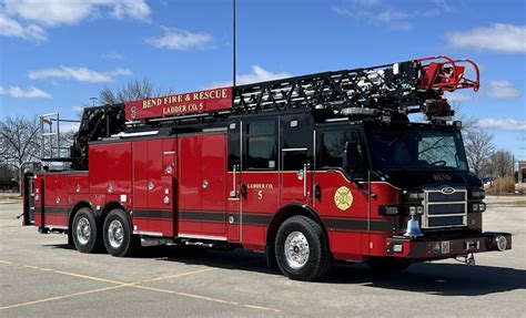 Bend Fire And Rescue Putting New 107 Foot Ladder Truck In Service