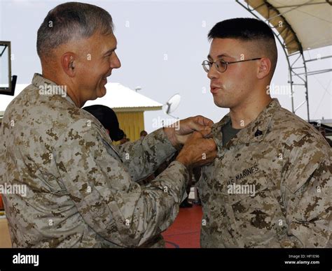 Commandant Of The Marine Corps Gen James T Conway Pins Newly