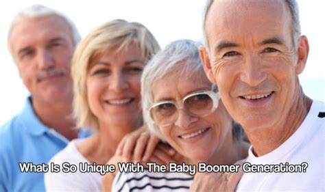 What Is So Unique With The Baby Boomer Generation Life Race