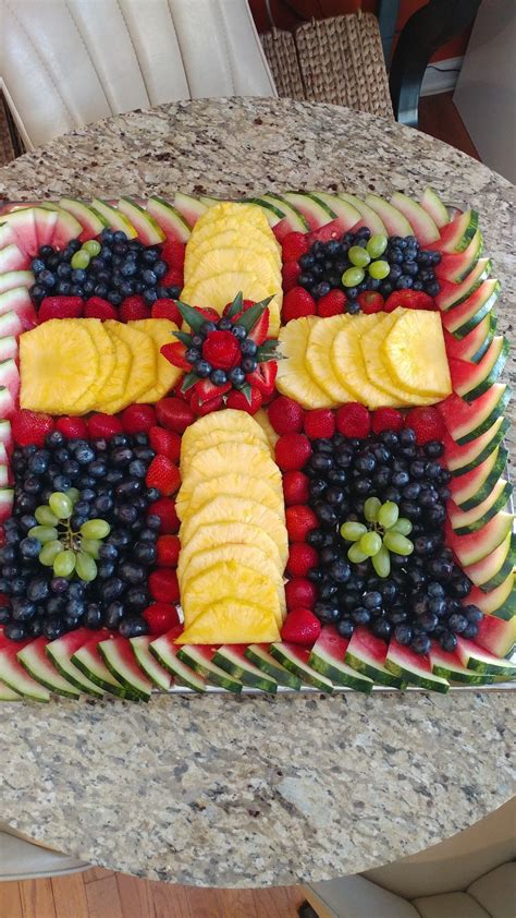 Fruit Platter Ideal For Confirmation Christening Or Easter Party By
