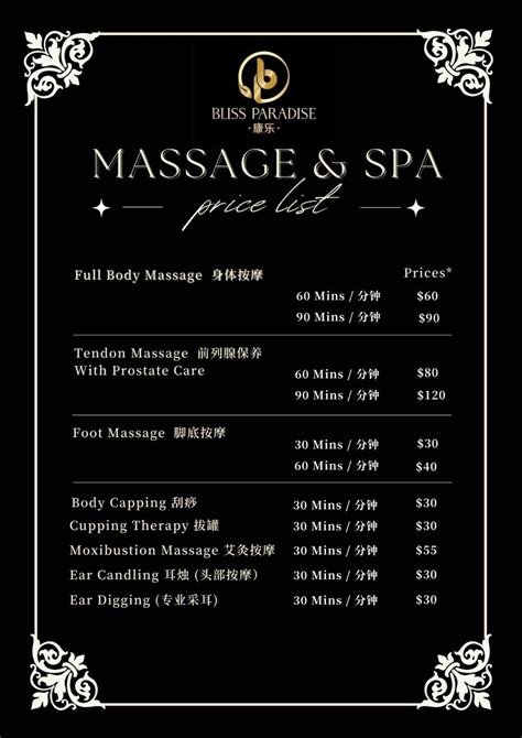 Bliss Paradise 771 Geylang Road Best Massage Reviews