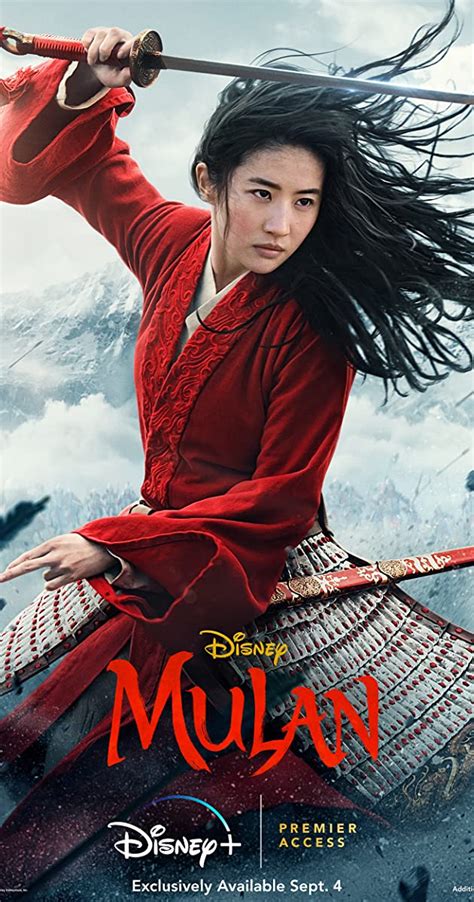 Mulan (2020), scheda completa del film di niki caro con yifei liu, donnie yen, jason scott lee mulan è un film di genere avventura, drammatico, ragazzi, azione del 2020 diretto da niki caro con. Mulan (2020) streaming sur LibertyLand - Film LibertyVF