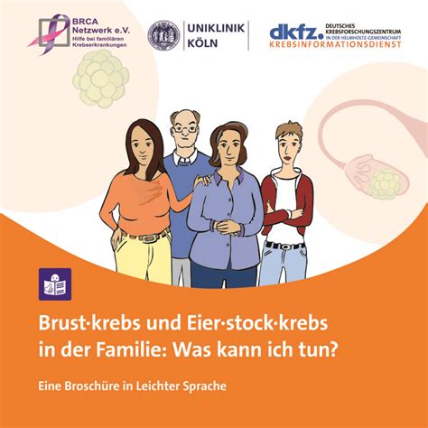 vital in der region neue broschüre in leichter sprache zu brust und eierstockkrebs