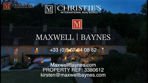 Sold By Maxwell Baynes Real Estatefully Renovated Luxury Chateau In