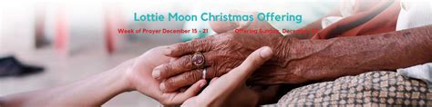 Lottie Moon Christmas Offering Midway Baptist Church