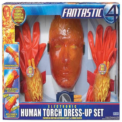 Fantastic Four Movie Human Torch Costume Entertainment Earth