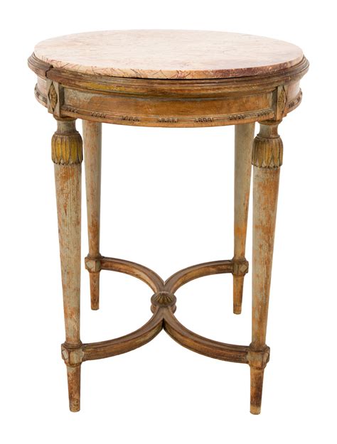 Antique Oval Side Table Furniture Table20191 The Realreal