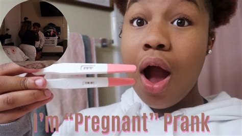 Telling My Sister Im Pregnant Prank Must Watch Youtube