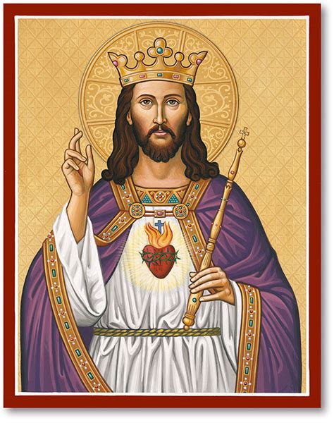 Jesus Christ The King Icon