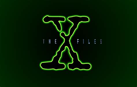 Wallpaper Logo The Series Logo Serial Classified Material The X