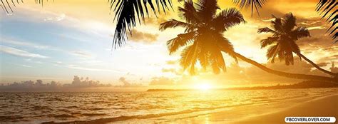 Beach Sunset Facebook Cover
