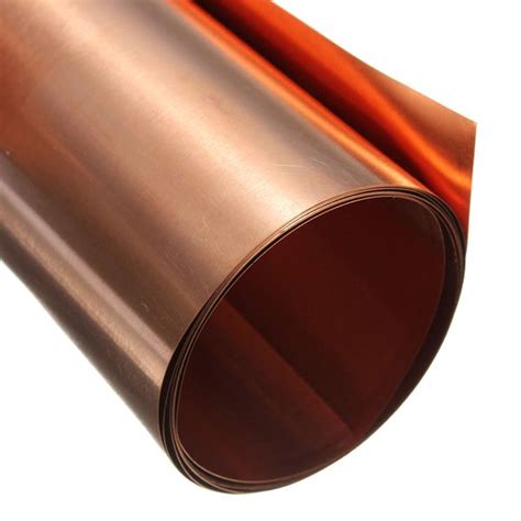 999 Pure Copper Metal Sheet Foil Plate 01 X 200 X 1000 Mm Sale