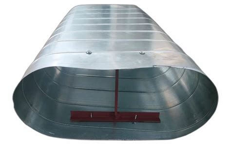 Galvanized Iron Spiral Flat Oval Duct For Hvac Ducting At Rs 890