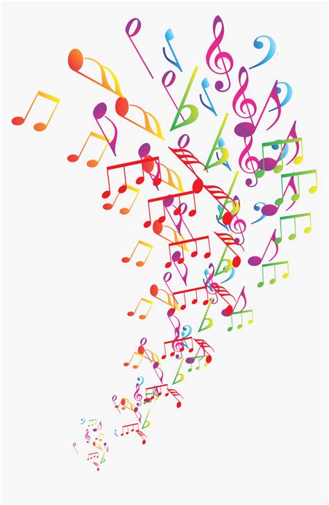 Colorful Music Symbols Png Download Colorful Music Symbol Png