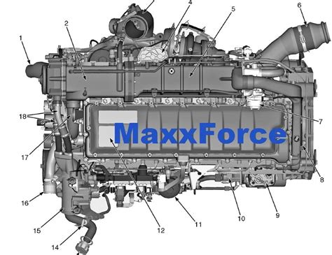 Maxxforce Engine Sensors Location International Maxxforce Dt Icp Sensor