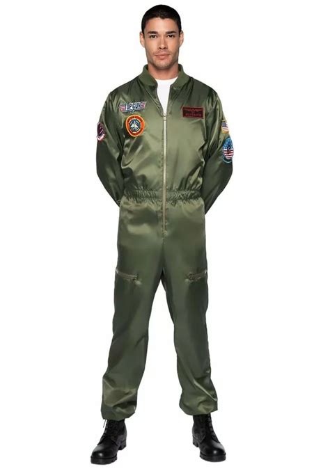Find Chrismas T Leg Avenue Top Gun Parachute Flight Suit Costume For
