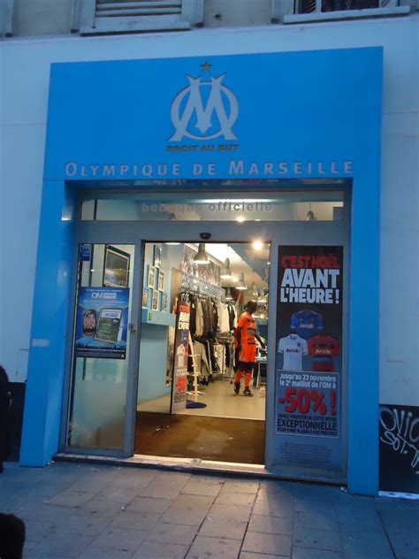 Boutique Officielle De Lolympique De Marseille 31 Rue Saint Ferréol