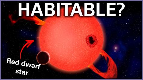 Habitable Planets Near Red Dwarfs Youtube