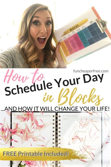 The Block Schedule System And What It Is Fun Cheap Or Free