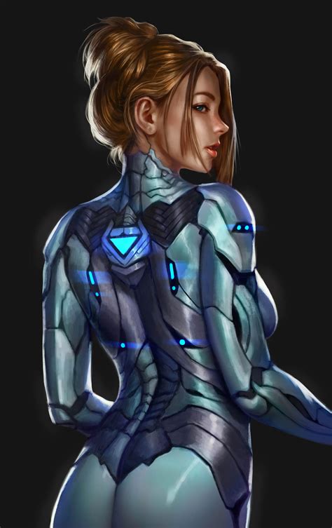 Cyborg Girl By Denn18art On Deviantart